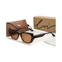 Óculos De Sol Femininos Estilo Gato Polarizados UV400 Tendência 2024 Marca LM Moda Óptica TR90