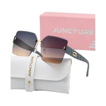 Óculos De Sol Femininos Gradiente Quadrados Da Moda JUNCTURE Boundless Para Festas E Presentes De