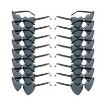 Óculos De Sol Femininos Modernos Sem Aro Em Formato De Coração, 16-20 Pares, Cores Sólidas, Para Óculos De Sol Femininos Modernos Sem Aro Em Formato De Coração, 16-20 Pares, Cores Sólidas, Para