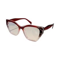 Óculos De Sol Femininos Oversized Estilo Gato Com Armação Em Patchwork Design Moderno E Elegante