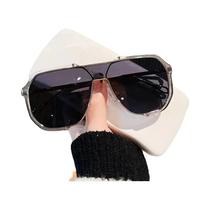 Óculos De Sol Femininos Oversized UV400 Moda 2023 Únicos Em Uma Peça Óculos Tendência Para Homens