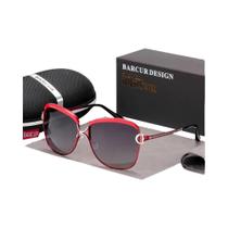 Óculos De Sol Femininos Polarizados Com Lentes Gradientes Redondas, Marca De Luxo BARCUR Óculos De Sol Femininos Polarizados Com Lentes Gradientes Redondas, Marca De Luxo BARCUR