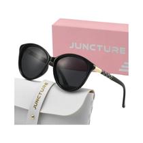 Óculos De Sol Femininos Polarizados Estilo Gatinho Pretos Para Festas E Presentes De Feriado