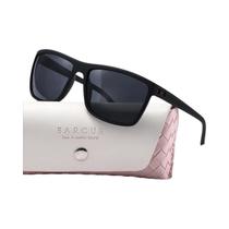 Óculos De Sol Femininos Polarizados Marrom Com Textura Fosca Antiderrapante, Armação Em PC E