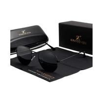 Óculos De Sol Femininos Polarizados UV400 KINGSEVEN, Armação Redonda Fina, Óculos De Luxo Para