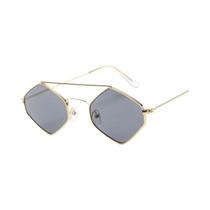 Óculos De Sol Femininos Retrô Vintage Com Diamantes UV400, Armação De Metal Com Ponte Dupla, Estilo Óculos De Sol Femininos Retrô Vintage Com Diamantes UV400, Armação De Metal Com Ponte Dupla, Estilo