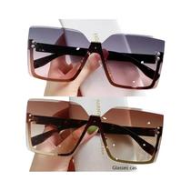 Óculos De Sol Femininos Slim Com Armação Metálica Estilo Europeu-Americano Anti-UV Óculos De Moda