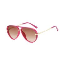 Óculos De Sol Femininos UV400 Estilo Piloto 2025: Óculos De Moda Aviador Designer