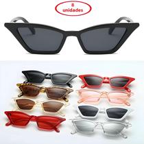 Óculos De Sol Femininos Vintage Com Armação Pequena, 8 Peças, Estilo Retrô, UV400, Óculos De Sol De Óculos De Sol Femininos Vintage Com Armação Pequena, 8 Peças, Estilo Retrô, UV400, Óculos De Sol De