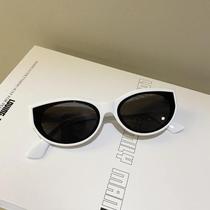 Óculos De Sol Femininos Vintage Pequenos Em Forma De Olho De Gato, Lentes Quadradas