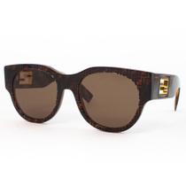 Óculos de Sol Fendi FE40147I 55E Tortoise Óculos de Sol Fendi FE40147I 55E Tortoise