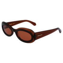 Óculos de Sol Ferragamo SF2003S 233 - Marrom Crystal 54