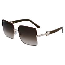 Óculos de Sol Ferragamo SF302SL 704 - Dourado 60