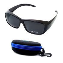 Óculos de Sol Fit Over com Lentes Polarizadas Blue Cut - Unissex Óculos de Sol Fit Over com Lentes Polarizadas Blue Cut - Unissex