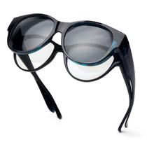 Óculos de sol Fit Over, sombra facial polarizada 100% UV400 para mulheres