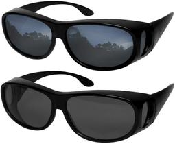 Óculos de sol Fit Over Success Eyewear polarizados 100% UV para homens e mulheres