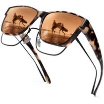 Óculos de sol Fit Over URUMQI polarizados UV400 para homens e mulheres Óculos de sol Fit Over URUMQI polarizados UV400 para homens e mulheres