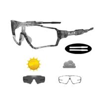 Óculos de Sol Fotocromáticos ELAX Sports - Para Ciclismo, MTB e Bike - Unissex