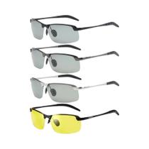 Óculos De Sol Fotocromáticos Polarizados Masculinos UV400 Chameleon Para Direção E Pesca Visão