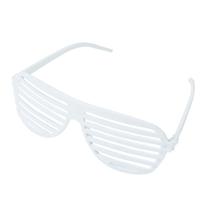 Óculos de sol Fun Express Shutter Shades White - 12 peças