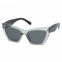 Óculos de Sol Gatinho Clear PLC com Proteção UV400 Kit contém Case Couro ECO Óculos de Sol Gatinho Clear PLC com Proteção UV400 Kit contém Case Couro ECO