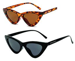 Óculos De Sol Gatinho Retro Kit Com 2 Óculos - Redex