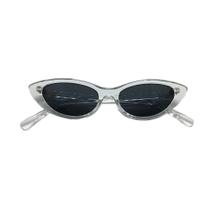 Óculos de sol Gatinho Transparente lente Cinza UV