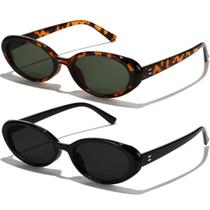 Óculos de Sol GFUIARA Oval Fashion - Proteção UV400 para Homens e Mulheres