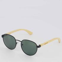 Óculos de Sol Hang Loose Round Verde Fosco