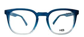 Óculos de Sol HB 010445 Azul Acetato Quadrado UV