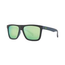 Óculos de Sol HB Amped Matte Black on Blue Polarized Green - Tam. 55 mm Óculos de Sol HB Amped Matte Black on Blue Polarized Green - Tam. 55 mm