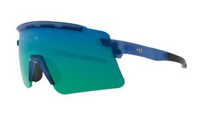 Óculos de sol hb apex wavy matte blue/ green chrome Óculos de sol hb apex wavy matte blue/ green chrome
