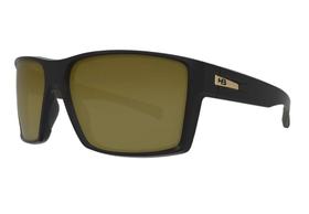 Óculos de sol hb byron matte black gold / bronze
