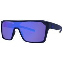 Óculos de Sol HB Carvin 2.0/136 Preto Fosco - Lente Azul Espelhado