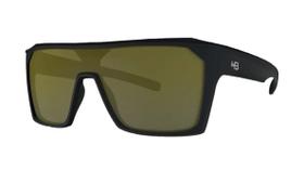 Óculos de sol hb carvin 2.0 matte black gold chrome