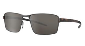 Óculos de sol hb cyclops matte black brown turtle brown