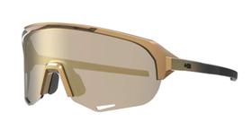 Óculos de sol hb edge r matte g black gold chrome