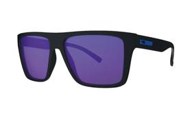 Óculos de sol hb floyd matte black blue chrome