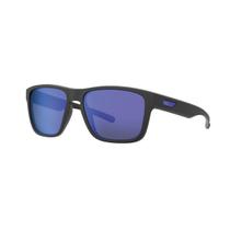Óculos de sol HB H-Bomb Matte Black D Blue azul espelhado Óculos de sol HB H-Bomb Matte Black D Blue azul espelhado