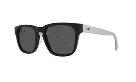 Óculos de sol hb lead matte black white silver