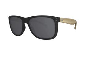 Óculos de sol hb ozzie matte black wood gray polarized