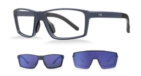 Óculos de sol hb presro 2.0 matte navy blue chrome Óculos de sol hb presro 2.0 matte navy blue chrome