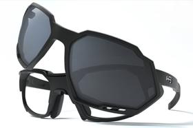 Óculos de sol hb rush matte black gray