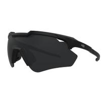 Óculos de Sol Hb Shield Compact 2.0 Matte Black Gray Fumê Óculos de Sol Hb Shield Compact 2.0 Matte Black Gray Fumê