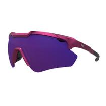 Óculos De Sol Hb Shield Compact 2.0 Metallic Purple Lente blue