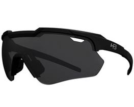 Óculos De Sol HB Shield EVO 2.0 Matte Black Gray Óculos De Sol HB Shield EVO 2.0 Matte Black Gray