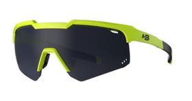 Óculos de sol hb shield evo r neon yellow gray