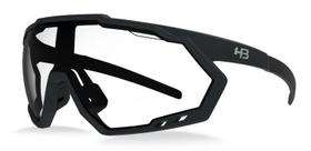 Óculos de sol hb spin matte black protocromatic / blue