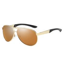 Óculos De Sol Hdcrafter Aviador Original Proteção Uv400 Polarizado