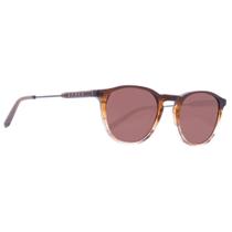 Óculos De Sol Henrique Fogaça Shelby 02 Hfg23s Brown Shine Brown Total